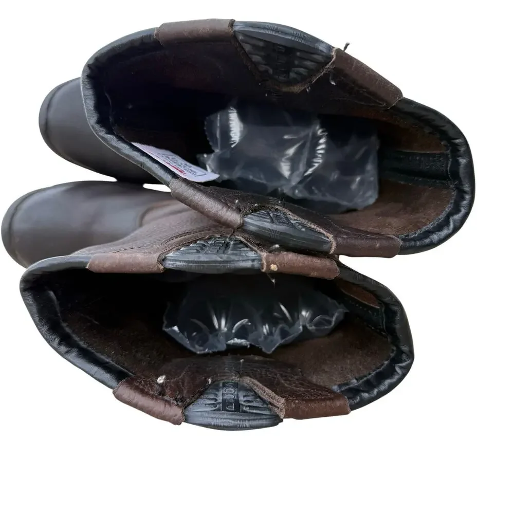 Red Wing Pecos‎ 11” Waterproof Leather Safety Toe Pull On Work Boots Men’s - 8